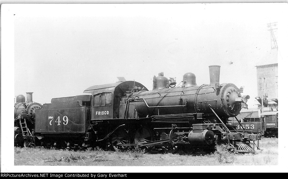 SLSF 4-6-0 #749 - "Frisco", St Louis-San Francisco Rwy